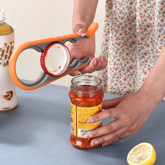 4-in-1 Jar Opener Multi-Function Bottle & Can Opener Tool