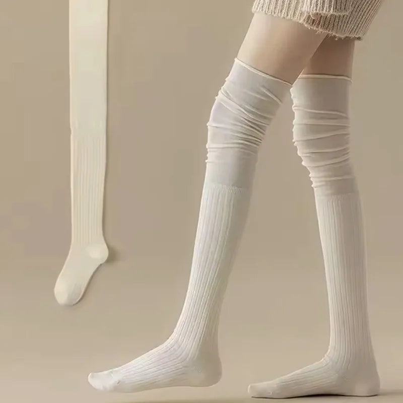 Women’s Thigh High Socks – Warm Knitted Boot Style