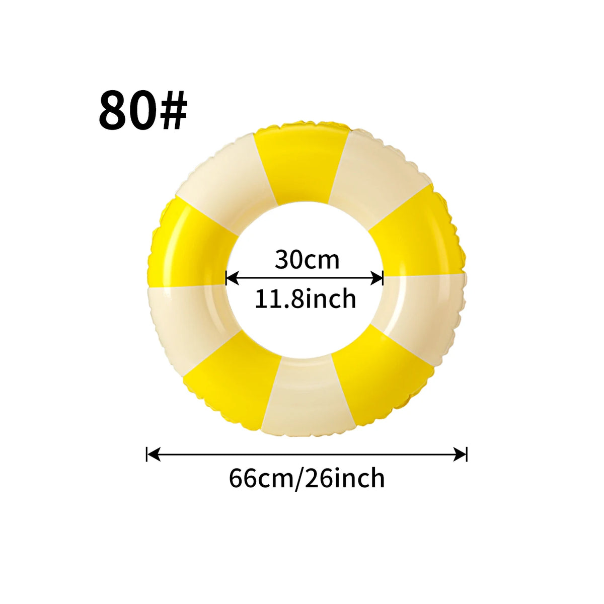 Inflatable Swimming Ring Macaron Pool Float for Summer Pool Parties