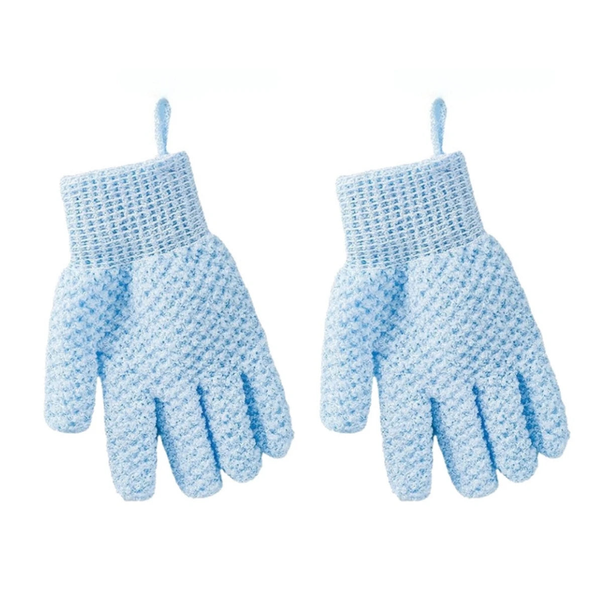 Exfoliating Shower Glove 5-Finger Bath Scrubbing Glove