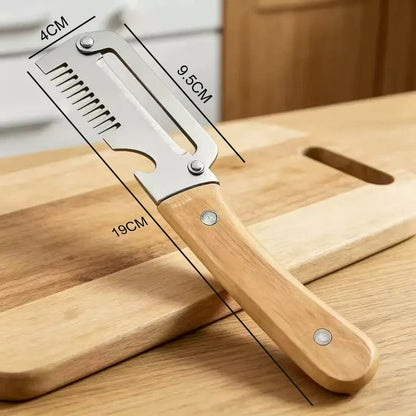 Vegetable Peeler with Wooden Handle