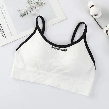 Women’s Sports Bra – Cotton Crop Top for Gym & Everyday Comfort