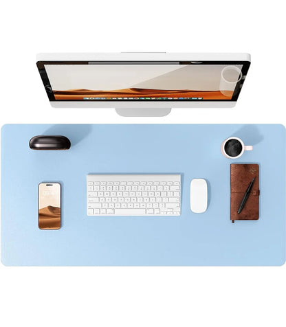 Large Desk Mat – PU Leather Mouse Pad & Desk Protector