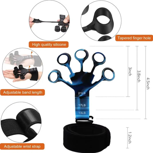 Finger Exerciser – 6-Level Resistance Finger Strengthener