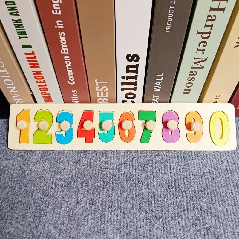 Wooden Shape Matching Toy for Kids