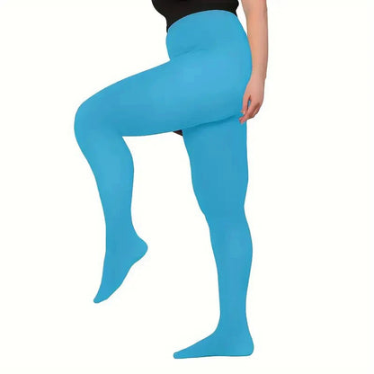 120D Velvet Tights for Women – Soft Plus Size Pantyhose