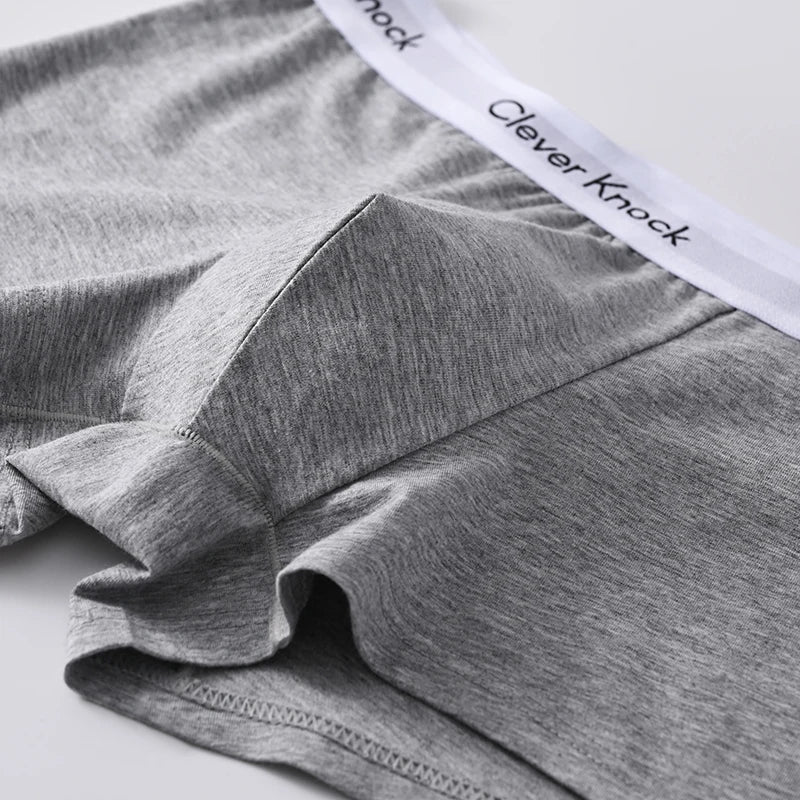 Men’s Cotton Boxer Shorts 3 Pack – Breathable Plus Size Underwear