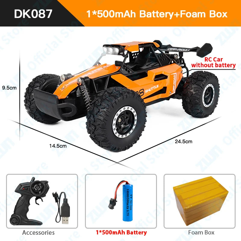RC Off Road Car – 1:20 Remote Control Climbing Vehicle with LED
