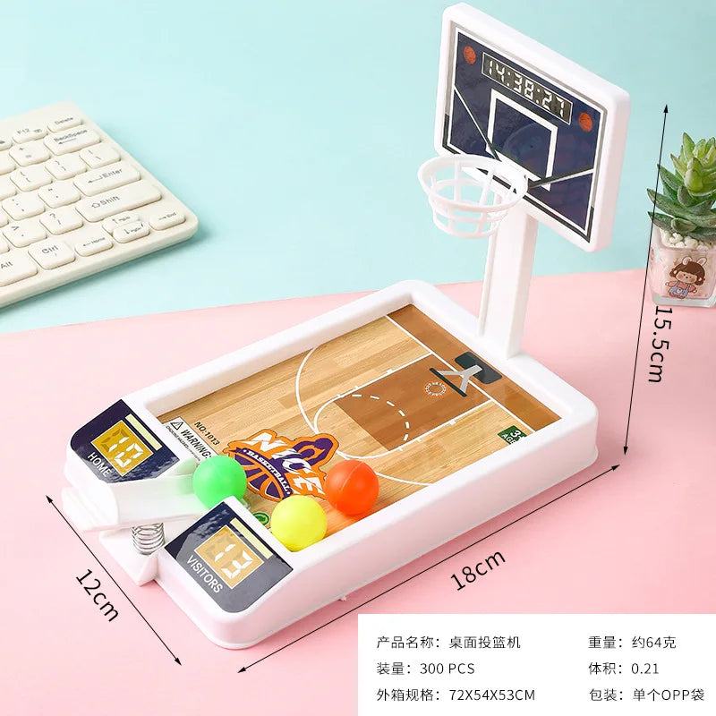 Mini Basketball Shooting Game – Desktop Indoor Basketball Toy