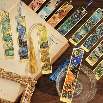 Metal Bookmarks – Vintage Tassel Bookmark for Book Lovers