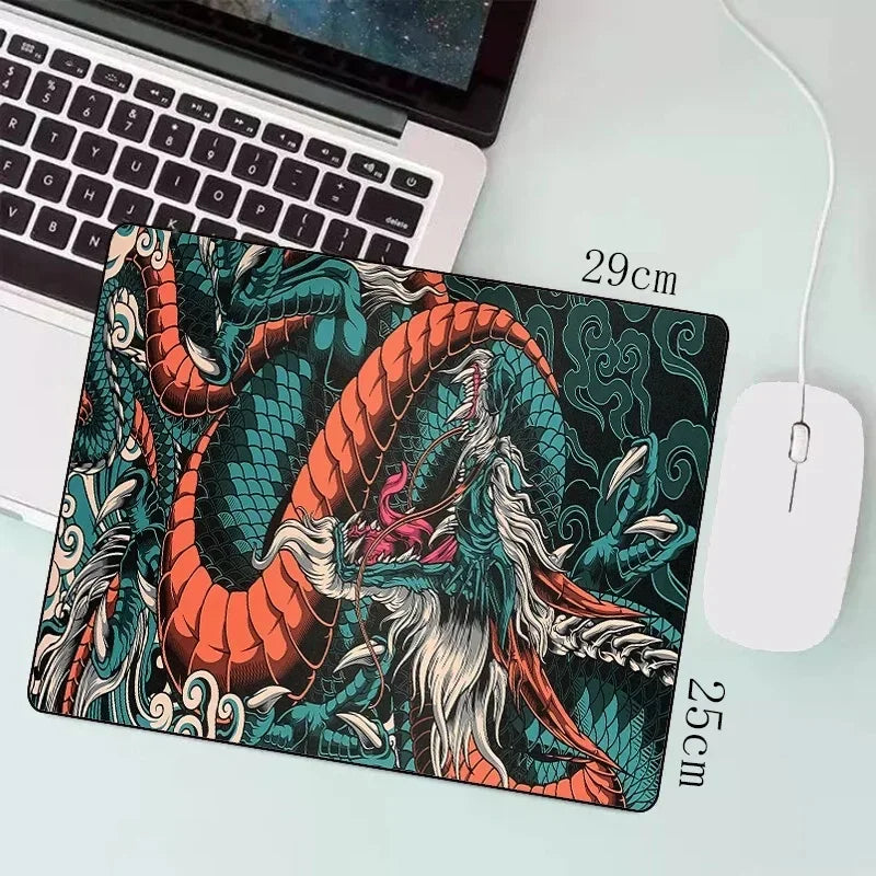 Gaming Mouse Pad – Dragon Theme Speed Desk Mat for Keyboard