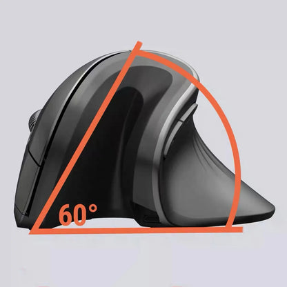 Vertical Wireless Mouse Ergonomic Silent 2.4G USB Mouse for PC