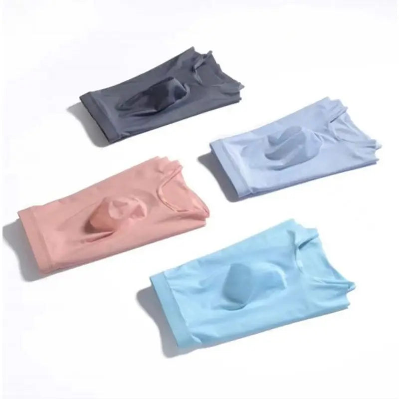 Men’s Boxer Shorts – Seamless Ice Silk Breathable Underwear