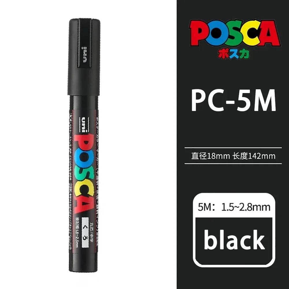 Acrylic Paint Markers – Permanent Art Pens for Rock, Glass & Fabric