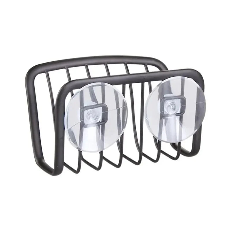 Stainless Steel Sponge Holder Suction Cup Sink Caddy