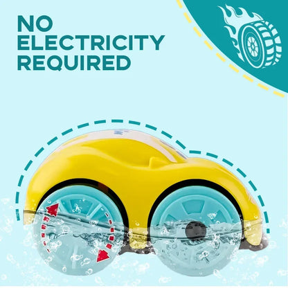 Baby Bath Toys Floating Clockwork Car Water Play Toy for Kids