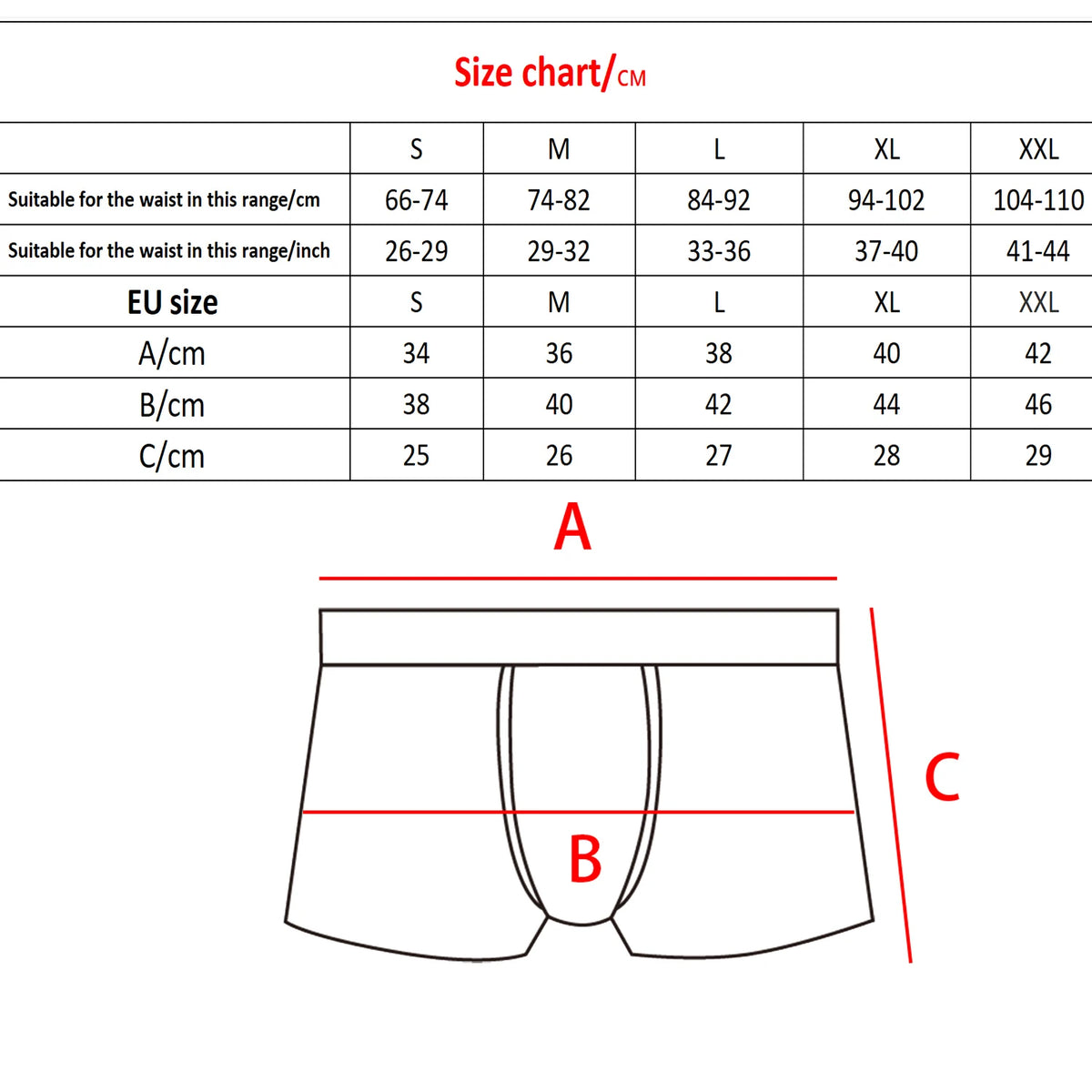 Men’s Boxer Shorts 6 Pack – Soft Cotton Stretch Underwear