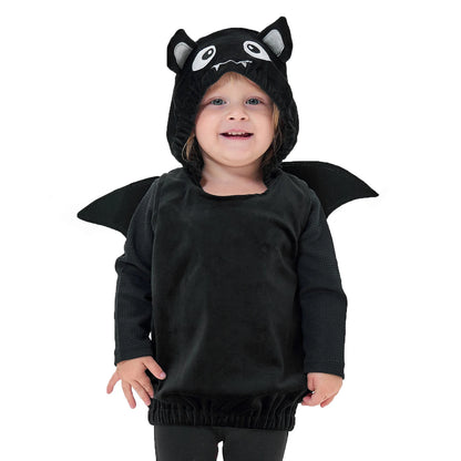 Umorden Unisex Baby Infant Toddler Halloween Black Bat Costume Hoodie Vest 1T 2T 3T