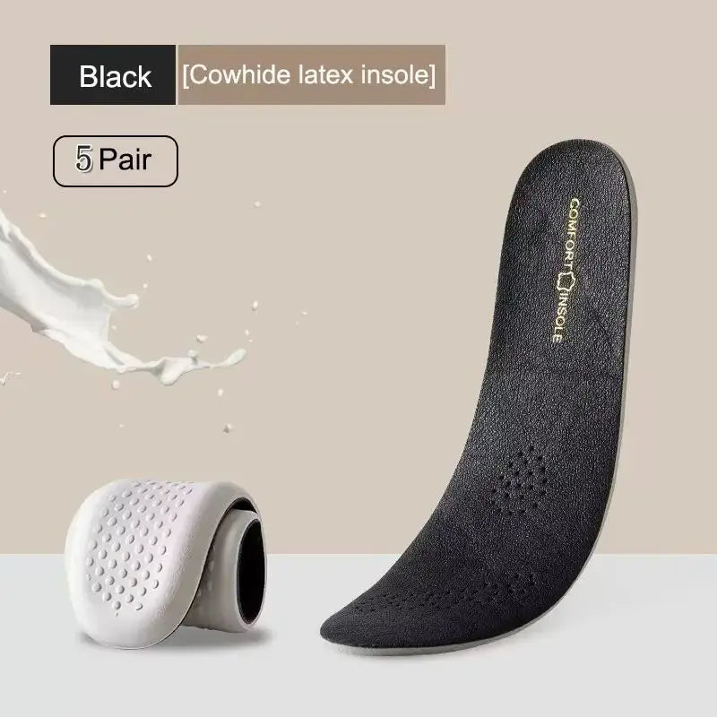 Leather Insoles – Arch Support Shock Absorbing Shoe Inserts