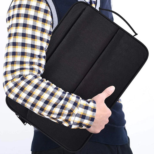 Portable Laptop Sleeve Bag – Canvas Zipper Case for 11–15.6 Inch