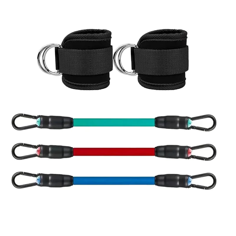 Ankle Straps for Resistance Bands – Glute & Leg Workout