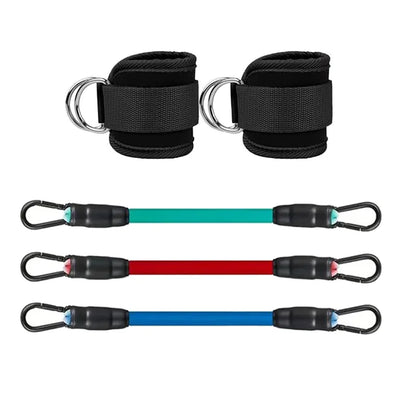 Ankle Straps for Resistance Bands – Glute & Leg Workout