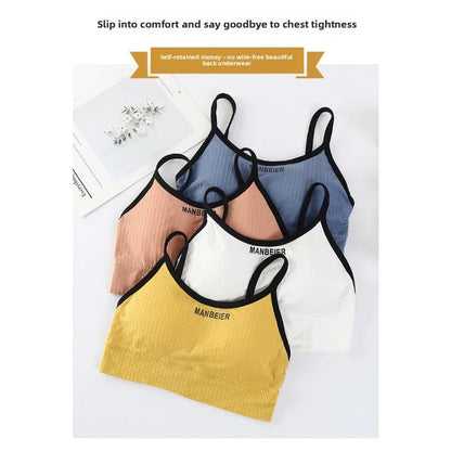 Women’s Sports Bra – Cotton Crop Top for Gym & Everyday Comfort