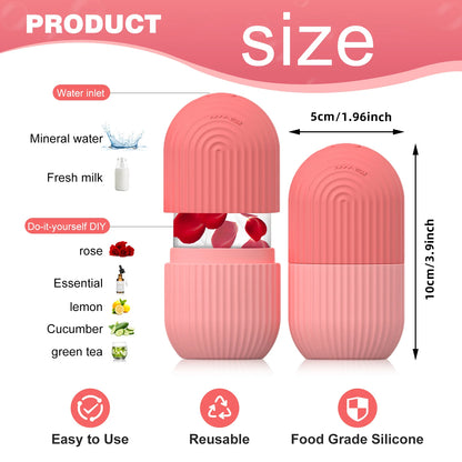 Silicone Face Ice Roller