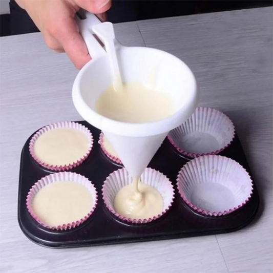Adjustable Baking Funnel Batter Dispenser for Pancakes & Pastries