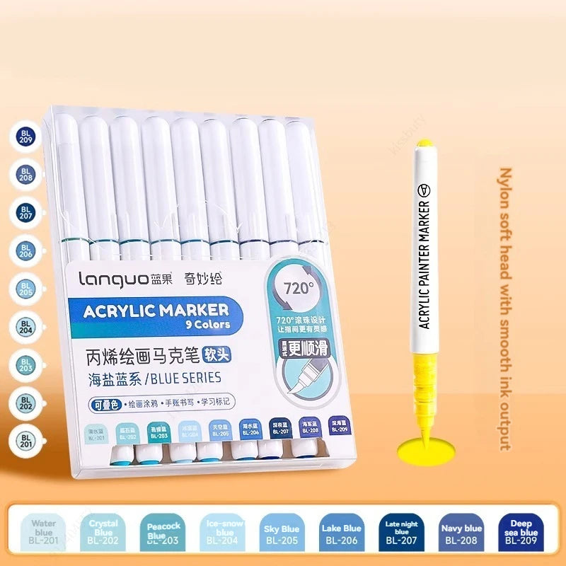 Acrylic Paint Markers Set
