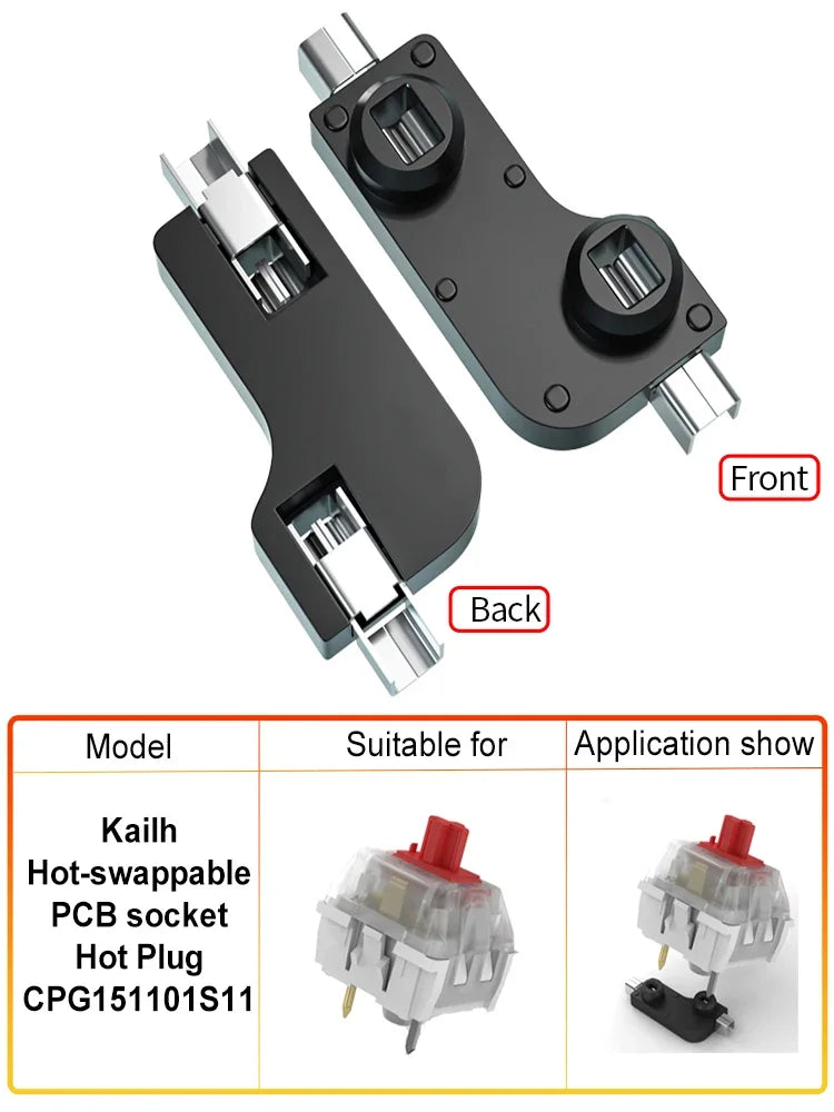 Mechanical Keyboard Hot Swap Socket PCB Connector for DIY Keyboards