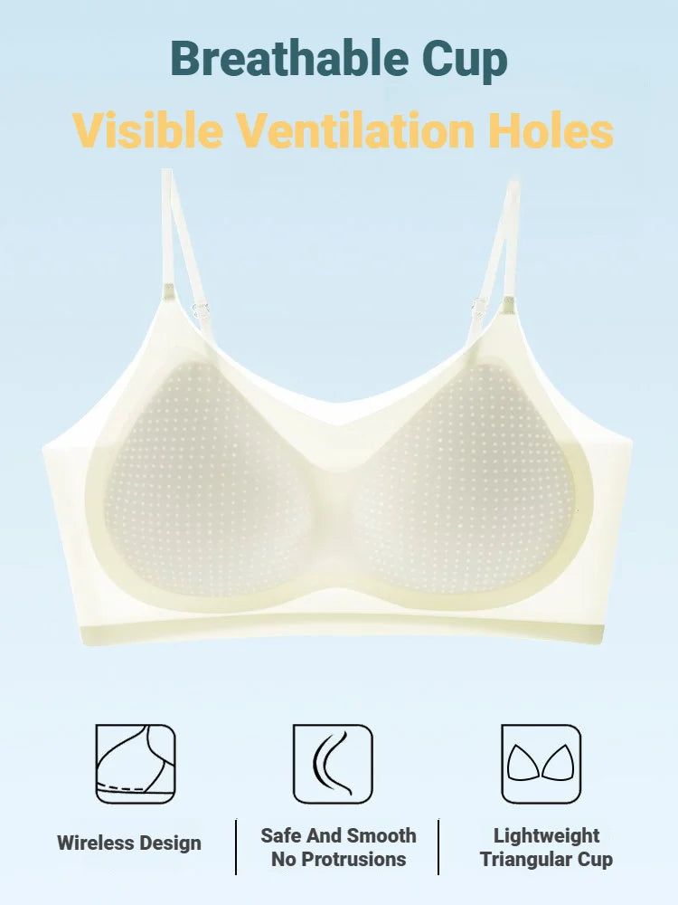 Women's Seamless Bra – Ultra-Thin Breathable Halter Design