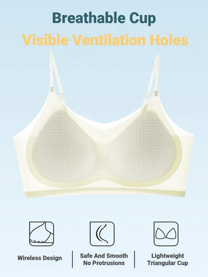 Women's Seamless Bra – Ultra-Thin Breathable Halter Design