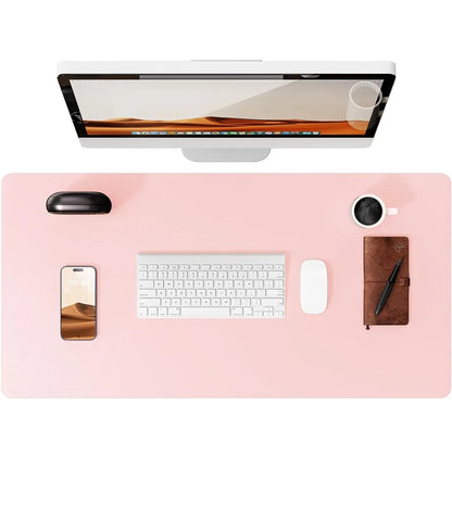 Large Desk Mat – PU Leather Mouse Pad & Desk Protector
