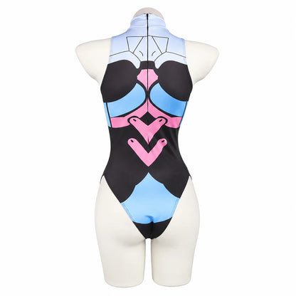 Game DVA Jumpsuit Printed Sexy Swimsuit Cosplay Costume Women Anime Swimsuit Sexy Lingerie Bathing Suit Halloween Costumes