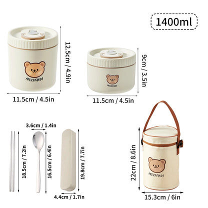 Insulated Stainless Steel Lunch Box