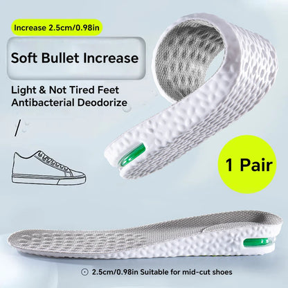 Height Increase Insoles – Memory Foam Sports Shoe Inserts