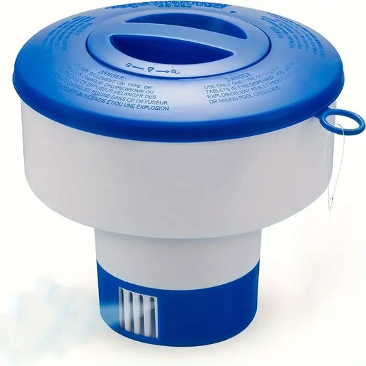 Pool Chlorine Floater Adjustable Tablet Dispenser