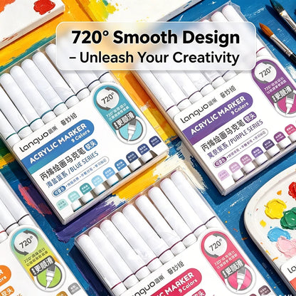 Acrylic Paint Markers Set