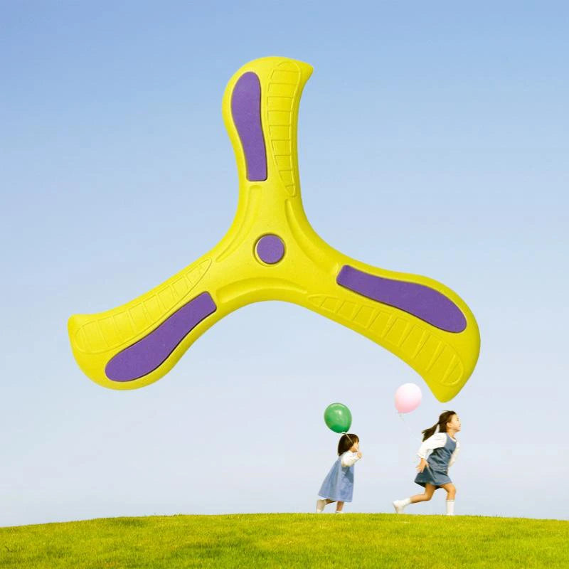Soft Boomerang – Three-Leaf Night Light Flying Disc