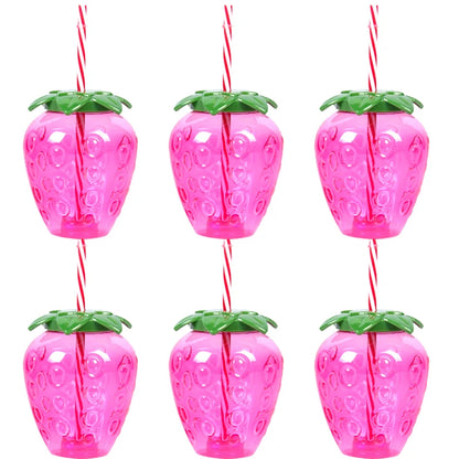 Pineapple Party Cups 6/10pcs Tropical Juice Cups for Summer Events