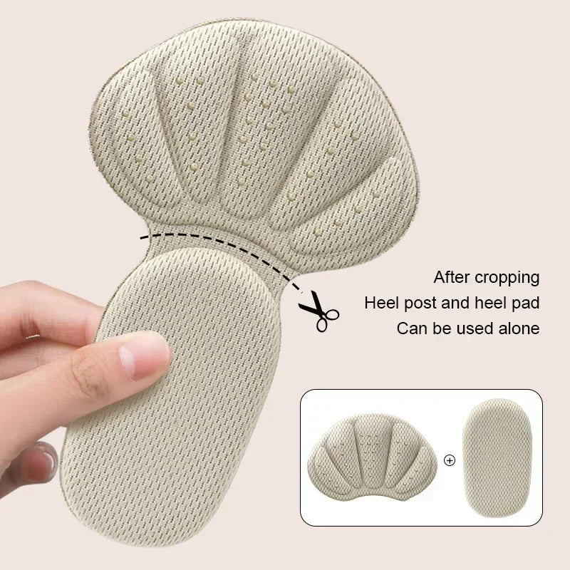 Heel Protector Pads – T-Shaped Non-Slip Shoe Heel Grips
