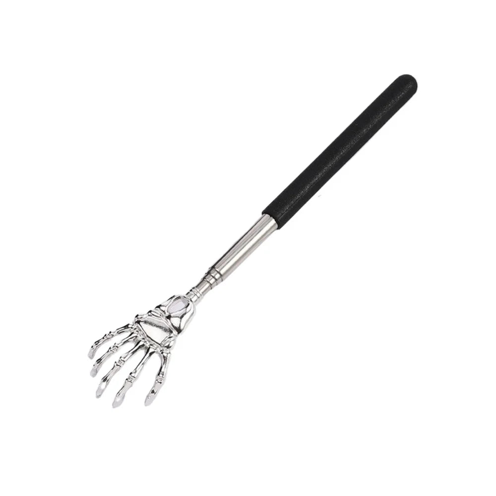 Extendable Back Scratcher, Telescoping Stainless Steel Long Handle