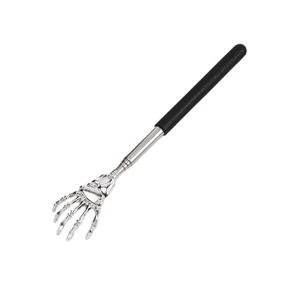 Extendable Back Scratcher, Telescoping Stainless Steel Long Handle