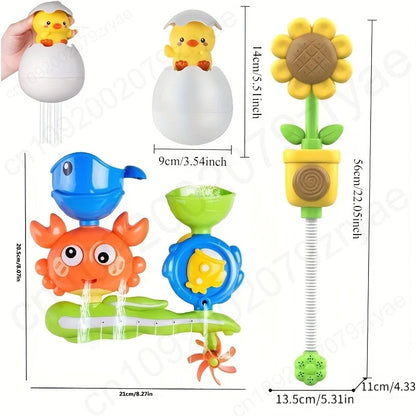 Suction Cup Bath Toy – Interactive Baby Water Play Set