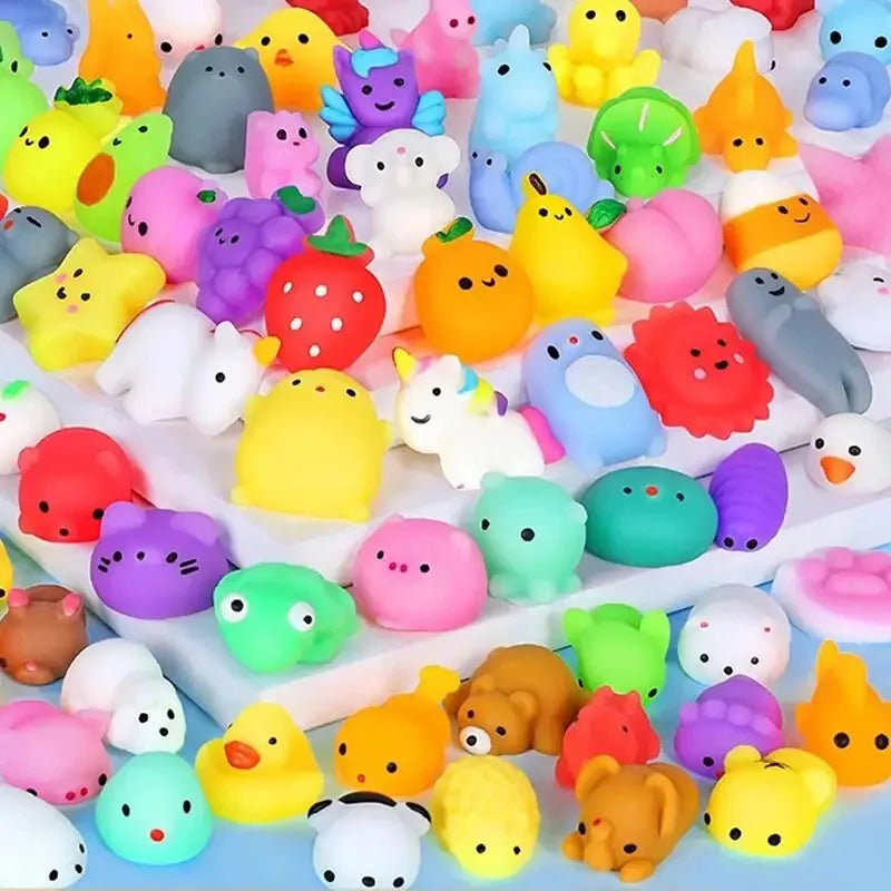Animal Fidget Toys 20 Pcs Soft Rubber Squeeze Toys for Kids