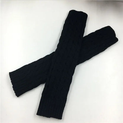 Women's Leg Warmers Knit Winter Leg Warmer Socks 40cm