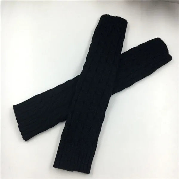Women's Leg Warmers Knitted Winter Knee Warmers for Sports