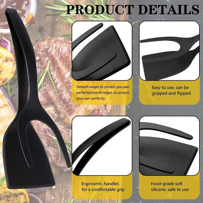 2 in 1 Spatula Tongs