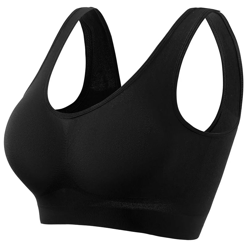 Women’s Seamless Sports Bra – Push-Up Bralette